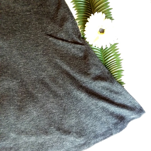 Adrienne Vittadini Dark Gray Flare Pocket Dress - Picture 3 of 5